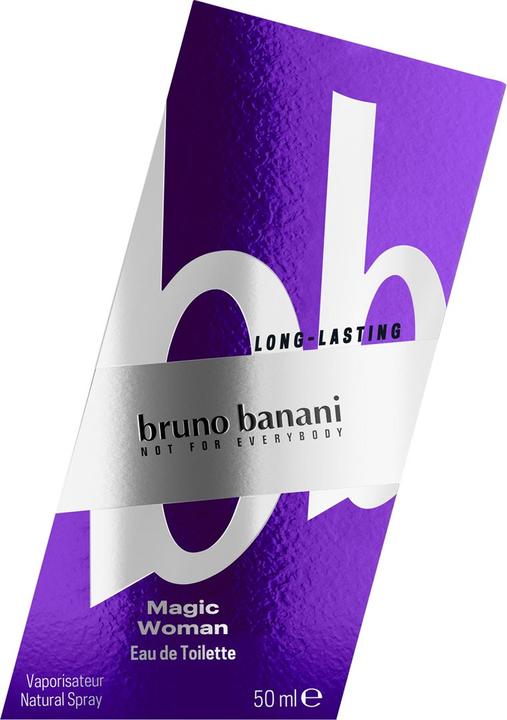 Produktbild Bruno Banani Magic Woman Eau de Toilette (re) Vapo 50 ml (Eau de Toilette, 50 ml)