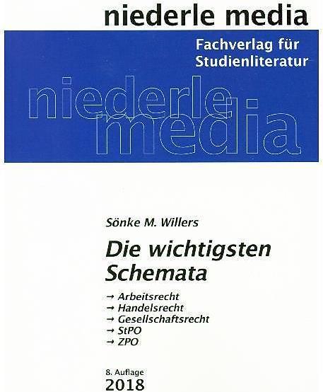 Immagine prodotto Die wichtigsten Schemata (Tedesco, Willers, 2022)