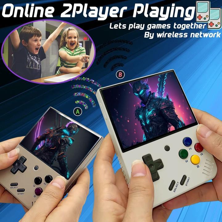 Actual product image Miyoo Mini Plus Retro Gaming Console with 128GB incl. 28000 pre-installed games