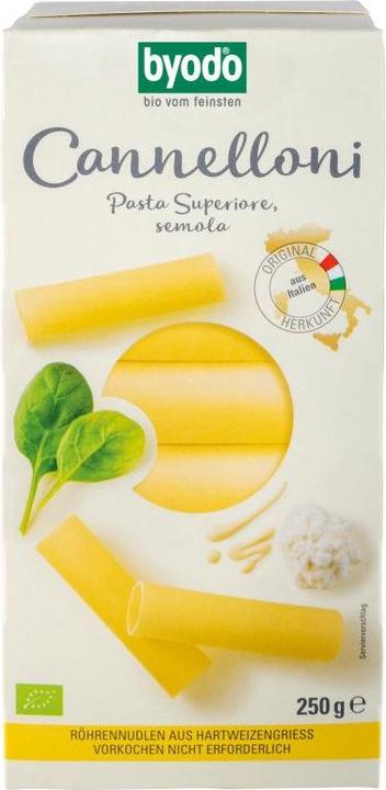 Immagine prodotto Byodo Cannelloni semola bio (250 g)