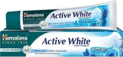 Produktbild Himalaya Active White Herbal Toothpaste whitening gel for brushing teeth 75ml (75 ml)