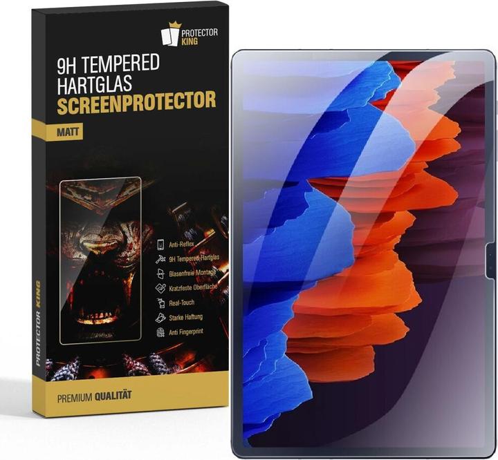 Produktbild Protectorking 3x tempered 9H Panzerglas matt entspiegelt (3 Stück, Galaxy Tab S9)