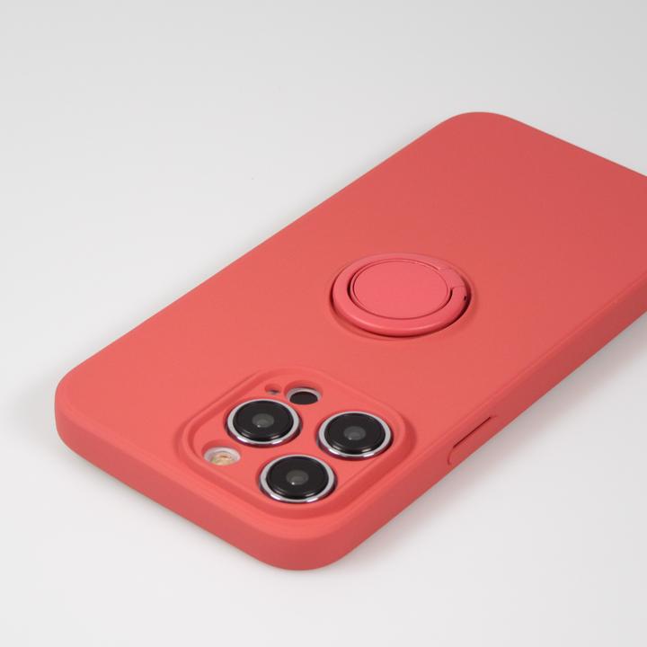 Produktbild PhoneLook Hülle Soft Touch mit Ring Grenade (Apple iPhone 14 Pro)