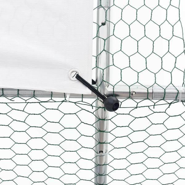 Image du produit Hauptner Enclos HLS25T 3x4x2 m pour poules