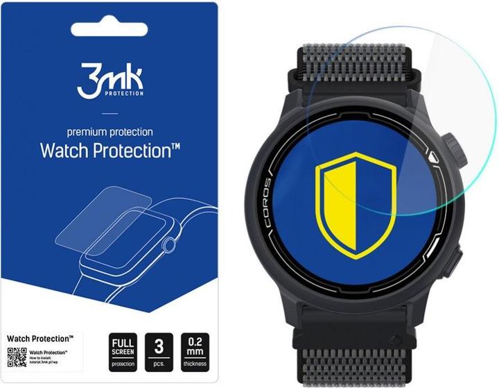 Actual product image 3MK Watch Protection v. FlexibleGlass Lite do Coros Pace 2
