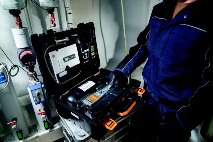 Productafbeelding Testo 0563 3240 71 Druklekmeter Profi Set 324 Gas+Wa