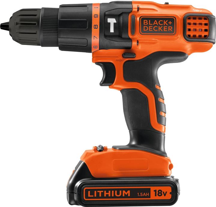 Produktbild Black & Decker EGBL188KB, 2 Akkus (Akkubetrieb)