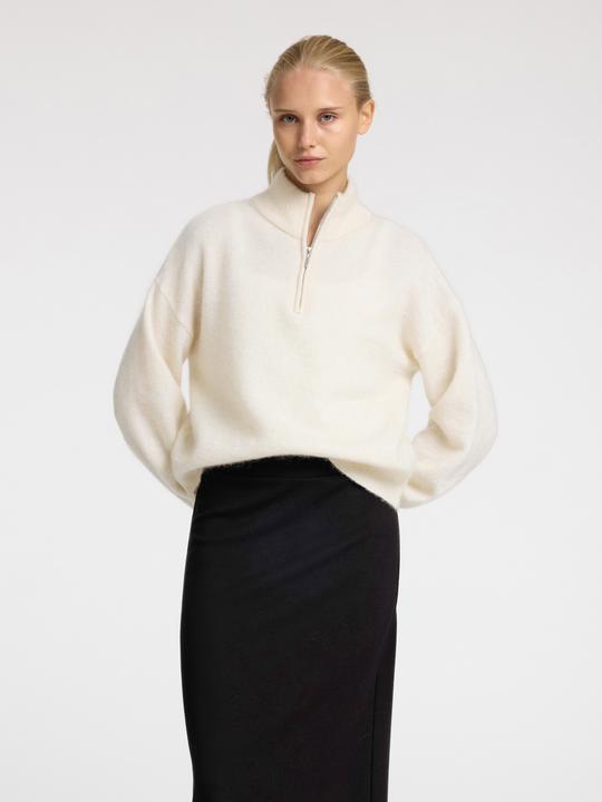 Image du produit Selected Femme Pull à manches longues et demi-zip (XS)