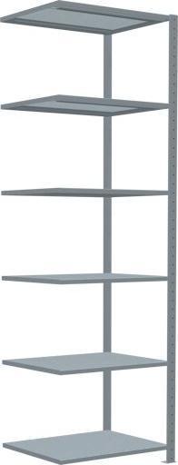 Stecksystem Anbauregal MULTIplus250 mit Kreuzstrebe