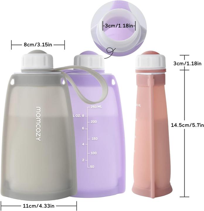 Image du produit Momcozy Sac de conservation du lait en silicone