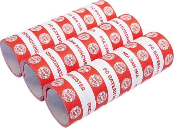 Produktbild Magni Luftschlangen Papier 3er 4m FC Bayern München