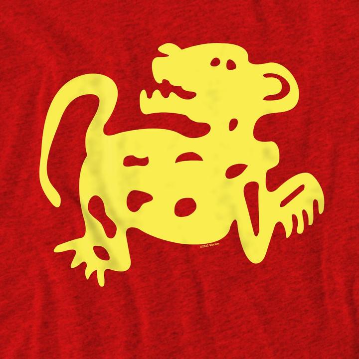 Actual product image Legends of the Hidden Temple Unisex Adult Red Jaguars T-Shirt (XL)