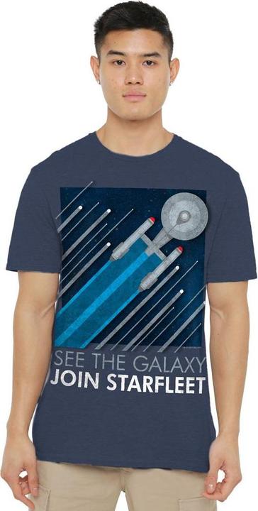 Immagine prodotto Starfleet Recruitment Maglietta Poster Adulto Unisex (XL)