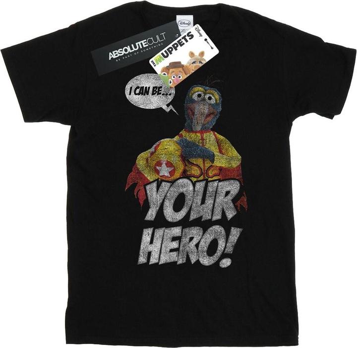 Immagine prodotto Disney The Muppets Gonzo I Can Be Your Hero Maglietta Uomo (XL)