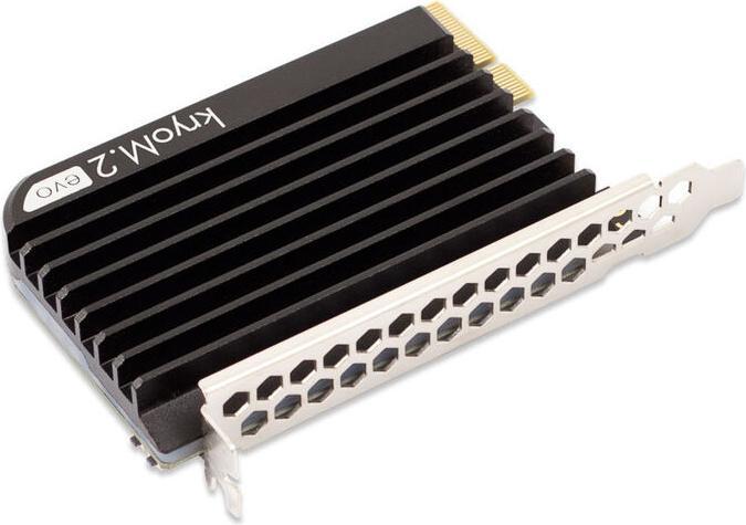 Immagine prodotto Aqua Computer kryoM.2 RGBpx PCIe 5.0 x4 Adapter für M.2 PCIe SSD, M-Key, mit Passivkühler