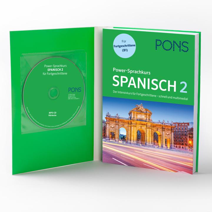 Produktbild Power-Sprachkurs Spanisch 2 (Deutsch, PONS, 2020)