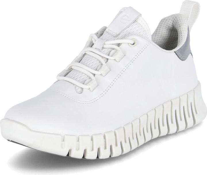 Image du produit Ecco Chaussures à lacets pour femmes Sportives Semelle en caoutchouc blanc (38)