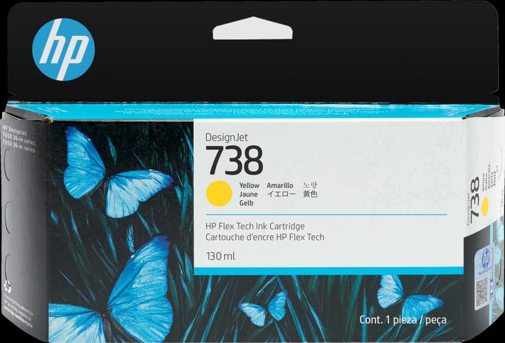 Produktbild HP 738 130-ml Black DesignJet Ink Cartridge (BK)