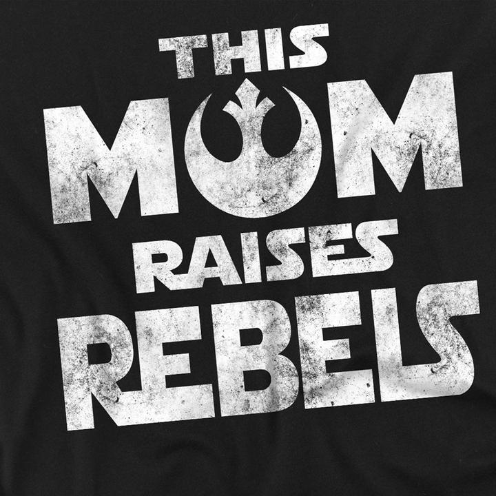 Produktbild Star Wars Mom Raises Rebels TShirt Muttertag (XXL)