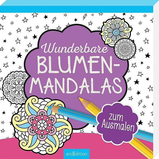 Produktbild Wunderbare Blumenmandalas zum Ausmalen (Deutsch)