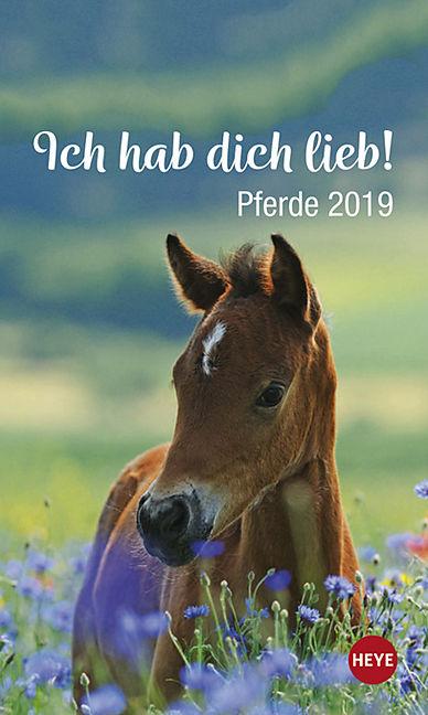 Produktbild Pferde ich hab dich lieb! - Kalender 2019 (Deutsch)