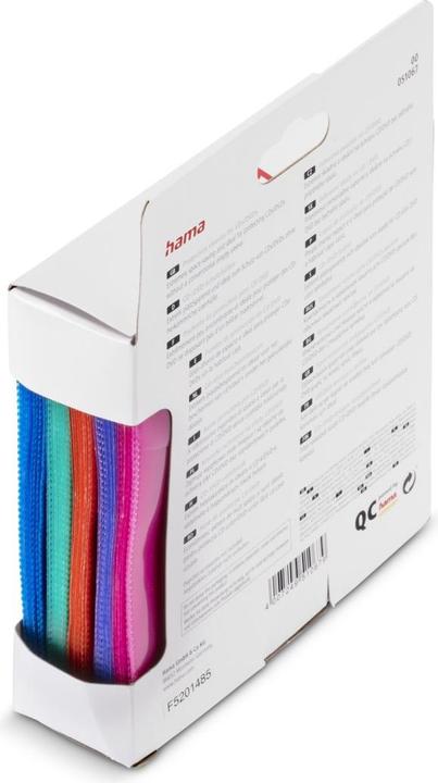 Produktbild Hama 1x50 CD-ROM/DVD-ROM Schutzhüllen farbig