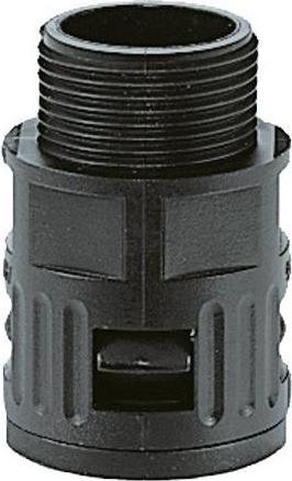 Image du produit Flexa Raccord rapide RQG-M AD21,2 plastique noir M 25 x 1,5