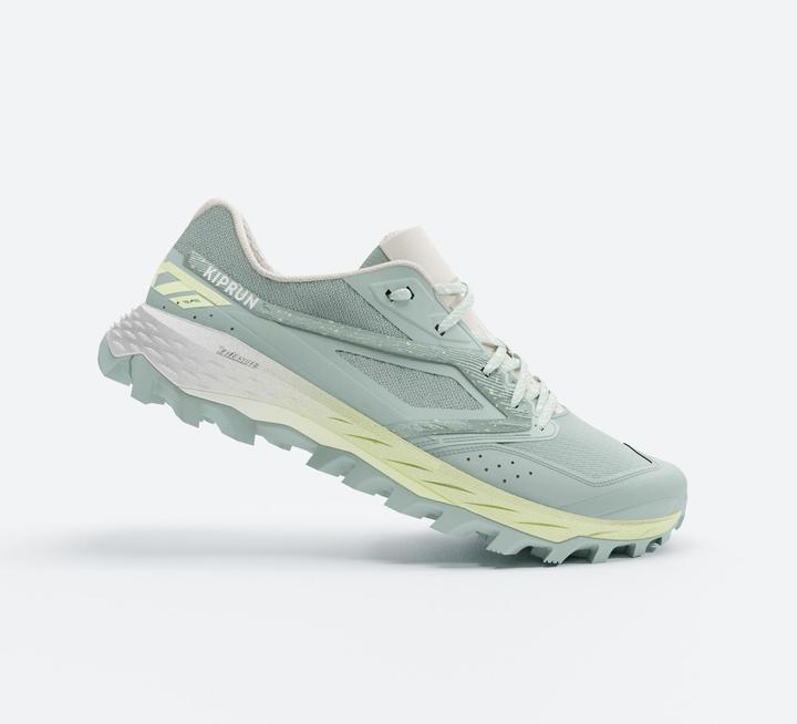Produktbild Kiprun XT8 Women's Trail Running Shoes - Green/Yellow (38)