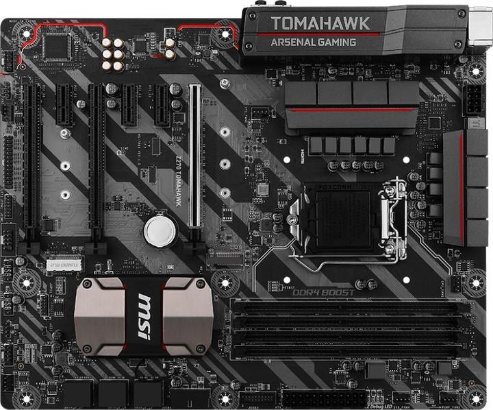 MSI Z270 Tomahawk (LGA 1151, Intel Z270, ATX)