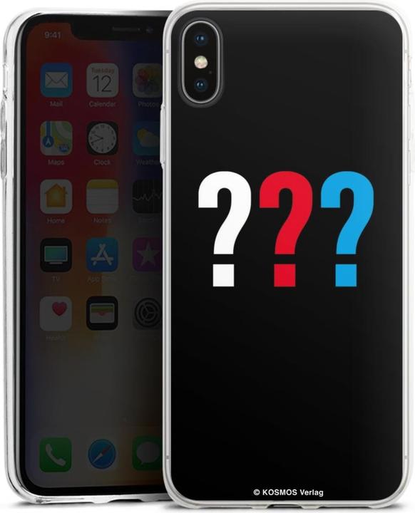 Produktbild DeinDesign Slim Case für Apple iPhone Xs Max Silikon Hülle Ultra Dünn Handyhülle Logo Offizielles (Apple iPhone XS Max)