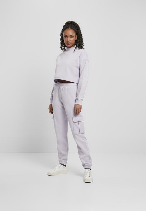 Actual product image Urban Classics Ladies Cropped Oversized Sweat High Neck Crew - 14225 (S)