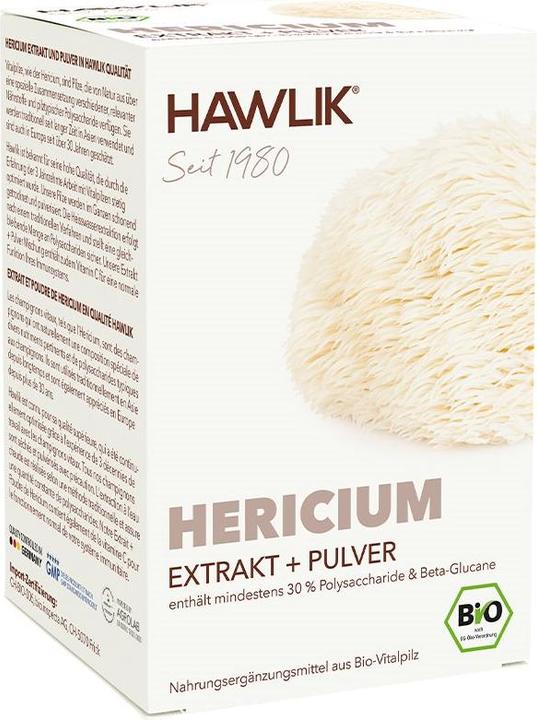 Image du produit Hawlik Extrait d'Hericium + poudre gélule (120 pièce(s), Capsules, 112 g)