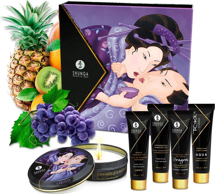 Productafbeelding Shunga Geisha's Geheime Kit Exotische Vruchten (67 ml)