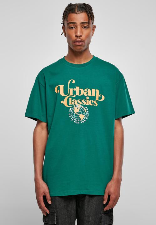 Actual product image Urban Classics Organic Globe Logo Tee - 16990 (M)