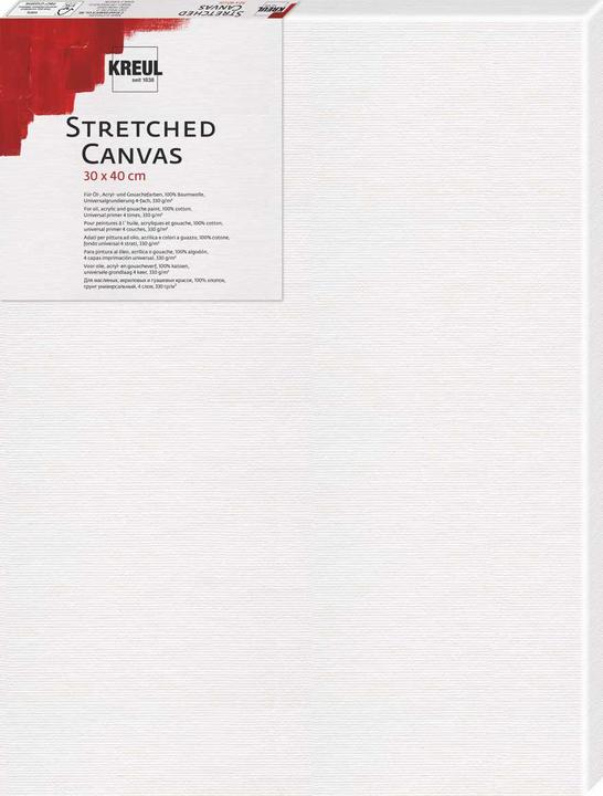 Produktbild Kreul Keilrahmen Stretched Canvas, 200 x 200 mm, weiá