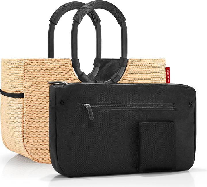 Produktbild reisenthel loopshopper M frame raffia black