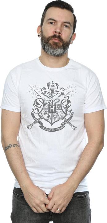 Actual product image Mens Hogwarts Houses Cotton T-Shirt (XL)
