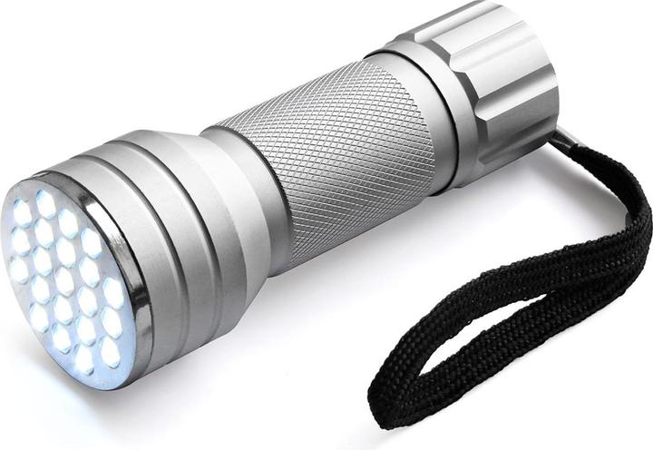 Produktbild Eaxus LED-Taschenlampe mit Alu-Gehäuse und 21 LEDs