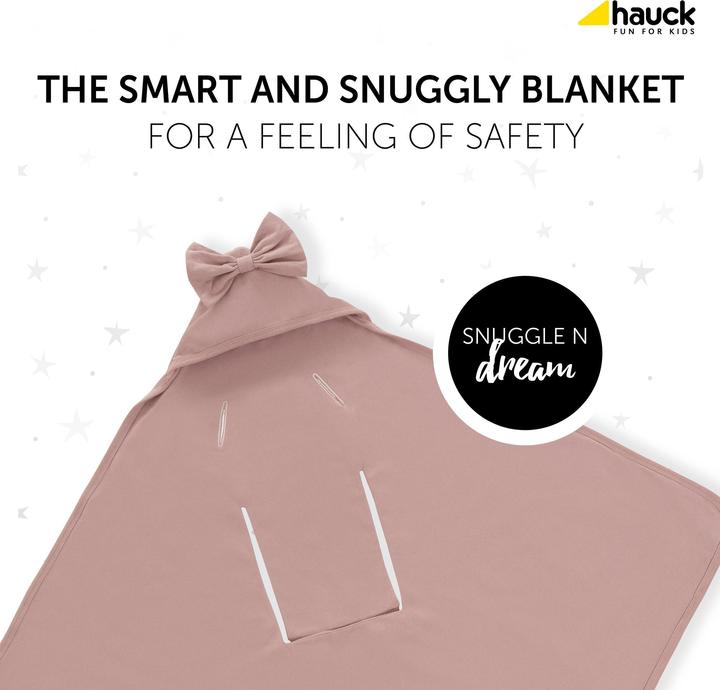 Actual product image Hauck Snuggle N Dream Minnie Mouse Rose (80 x 80 cm)
