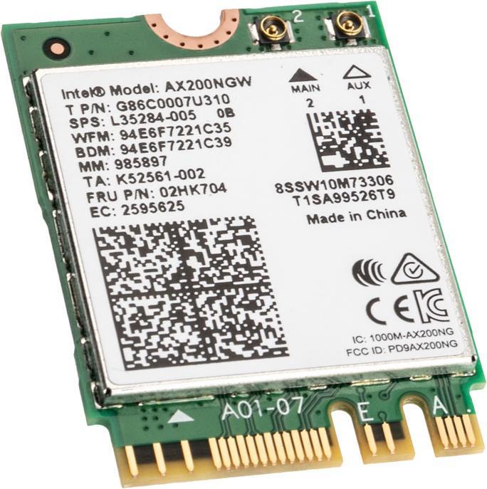 Immagine prodotto Intel AX200.NGWG con vPro (M.2 A Chiave, M.2 E Chiave)