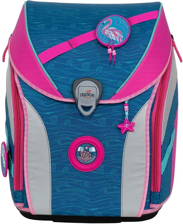 Actual product image Derdiedas ErgoFlex Max School Backpack Set Caribbean (22 l)