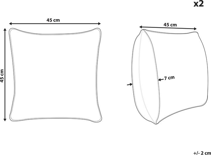 Produktbild Beliani Lonicera (45 x 45 cm)