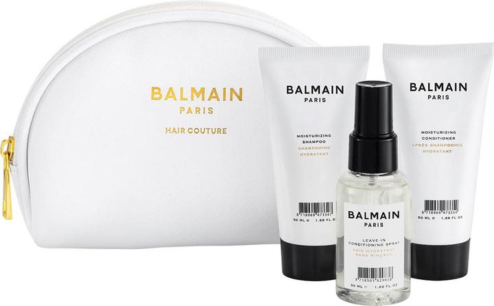 Balmain White Cosmetic Care Bag (Hair care set)