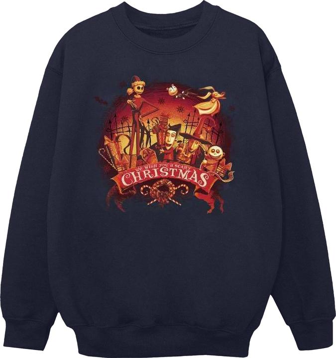 Produktbild Disney The Nightmare Before Christmas Scary Christmas Sweatshirt (S)