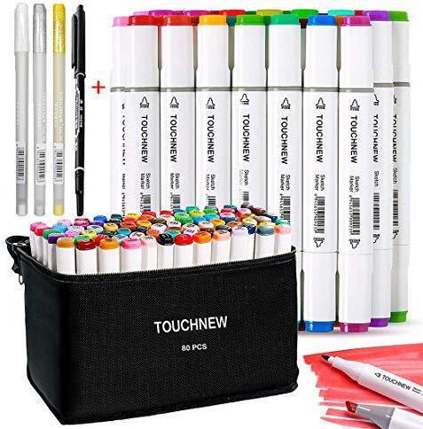 Produktbild Touchnew Marker-Set (White, 80 x)