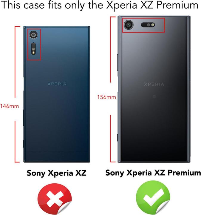 Image du produit Nalia Étui pour téléphone portable (Sony Xperia XZ Premium)