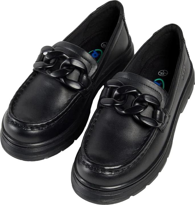 Actual product image Pod Girls Mina Leather Loafers (34)