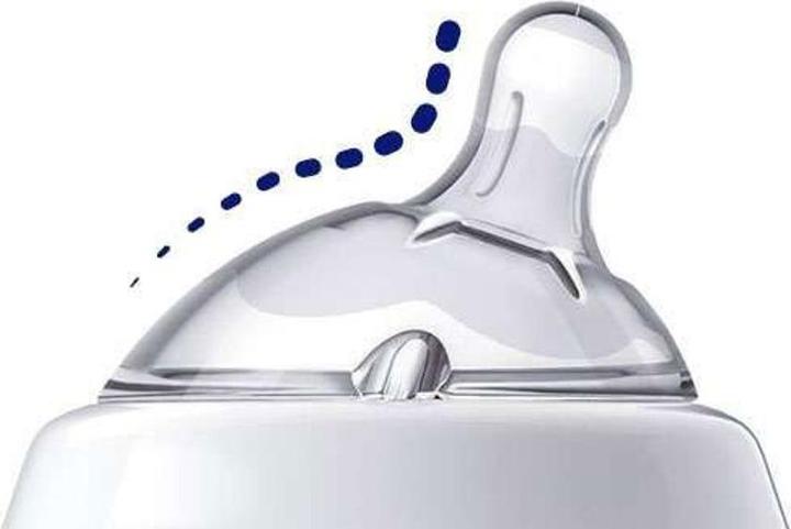 Image du produit Chicco biberon NATURAL FEELING PP tétine silicone débit lent BLUE 0m+ (150 ml)