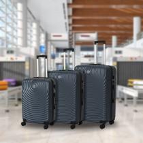 Immagine prodotto Jet Lag valigia Barcelone blu x3 39l 68l 95l (95 l)