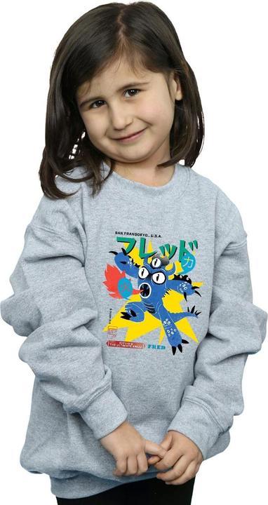 Immagine prodotto Disney Big Hero 6 Fred Ultimate Kaiju Felpa Ragazze (152, 158)